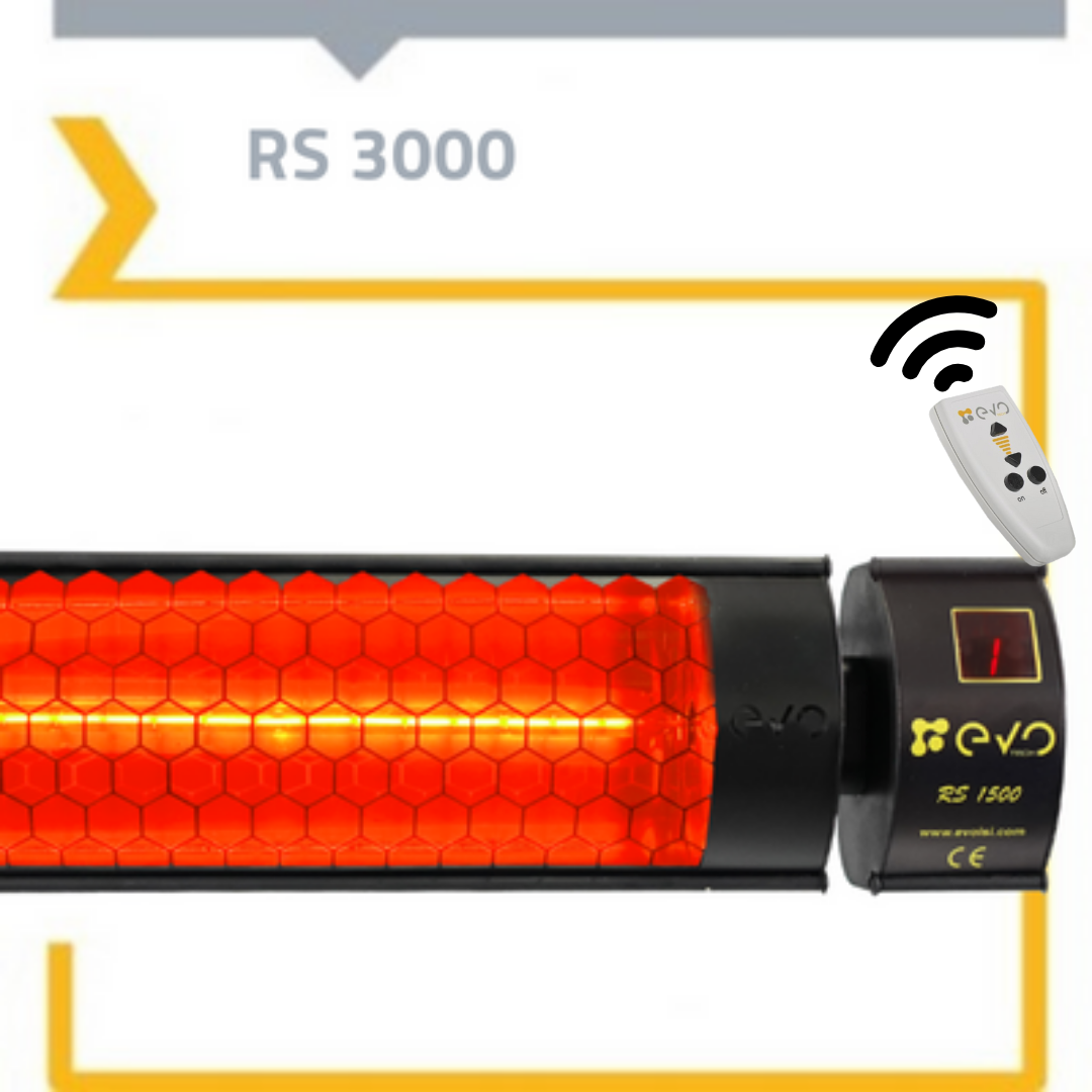 Evo RS 3000 İnfrared Isıtıcı (Kumandalı)